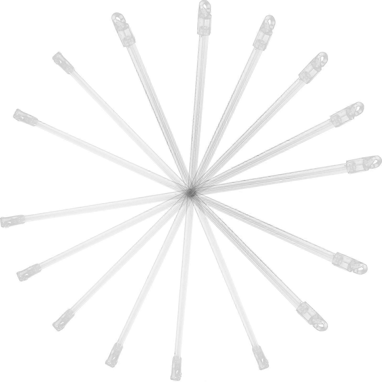Vertical Blinds Replacement Rods for Home Use Plastic 8Pcs