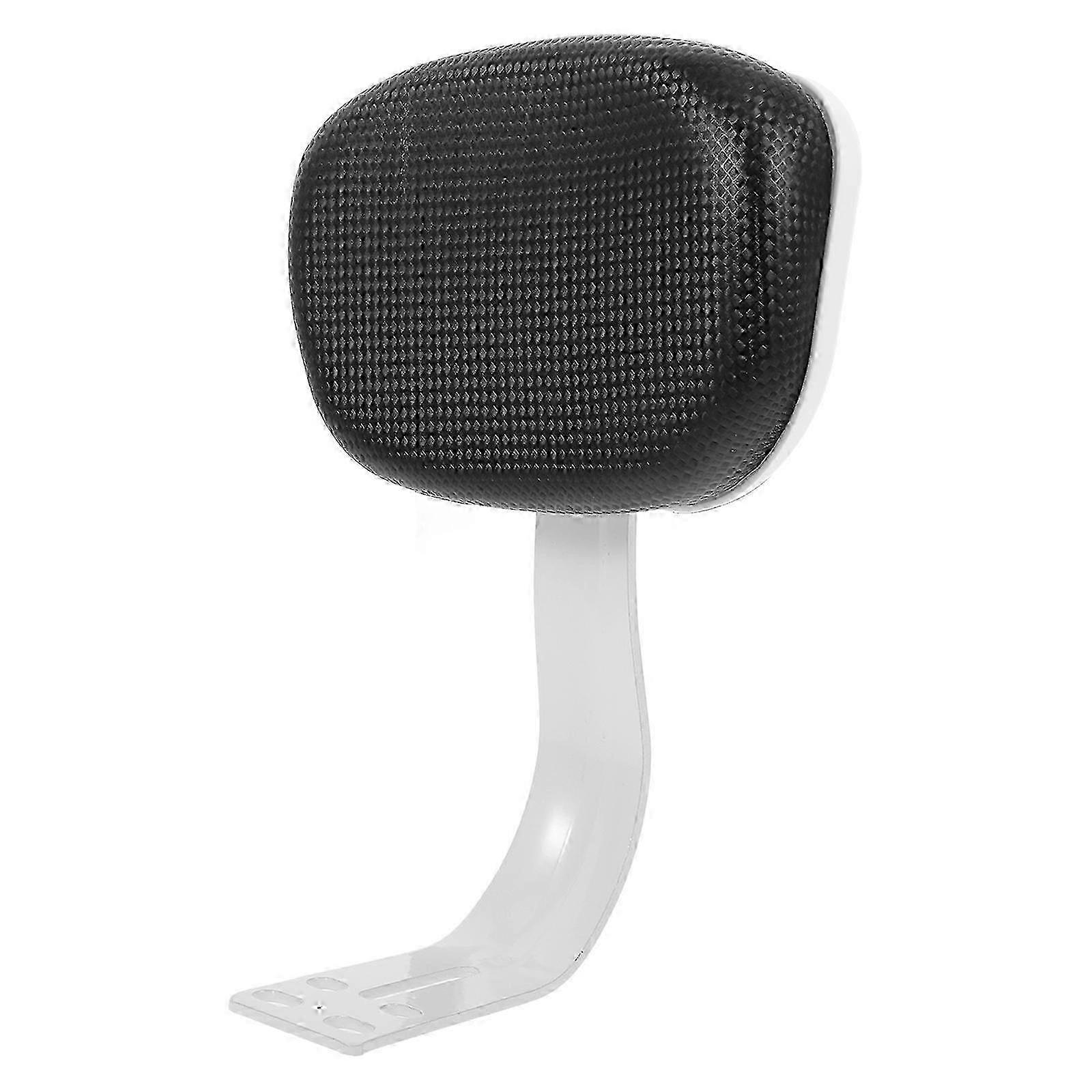 Bicycle backrest part compatible with ergonomic support on extended journeys