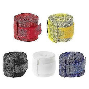 2,5m de algodão Curativo de pulso de pulso Atadura de pulso Pacote de mão Combate Proteger Boxe Kickboxing Muay Thai Handwraps Luvas de treinamento