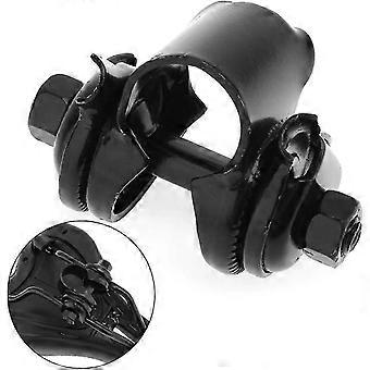 OriGlam Black Bicycle Bike Saddle Seat Bolt Seatpost Post Clamp Mount Bracket 222mm