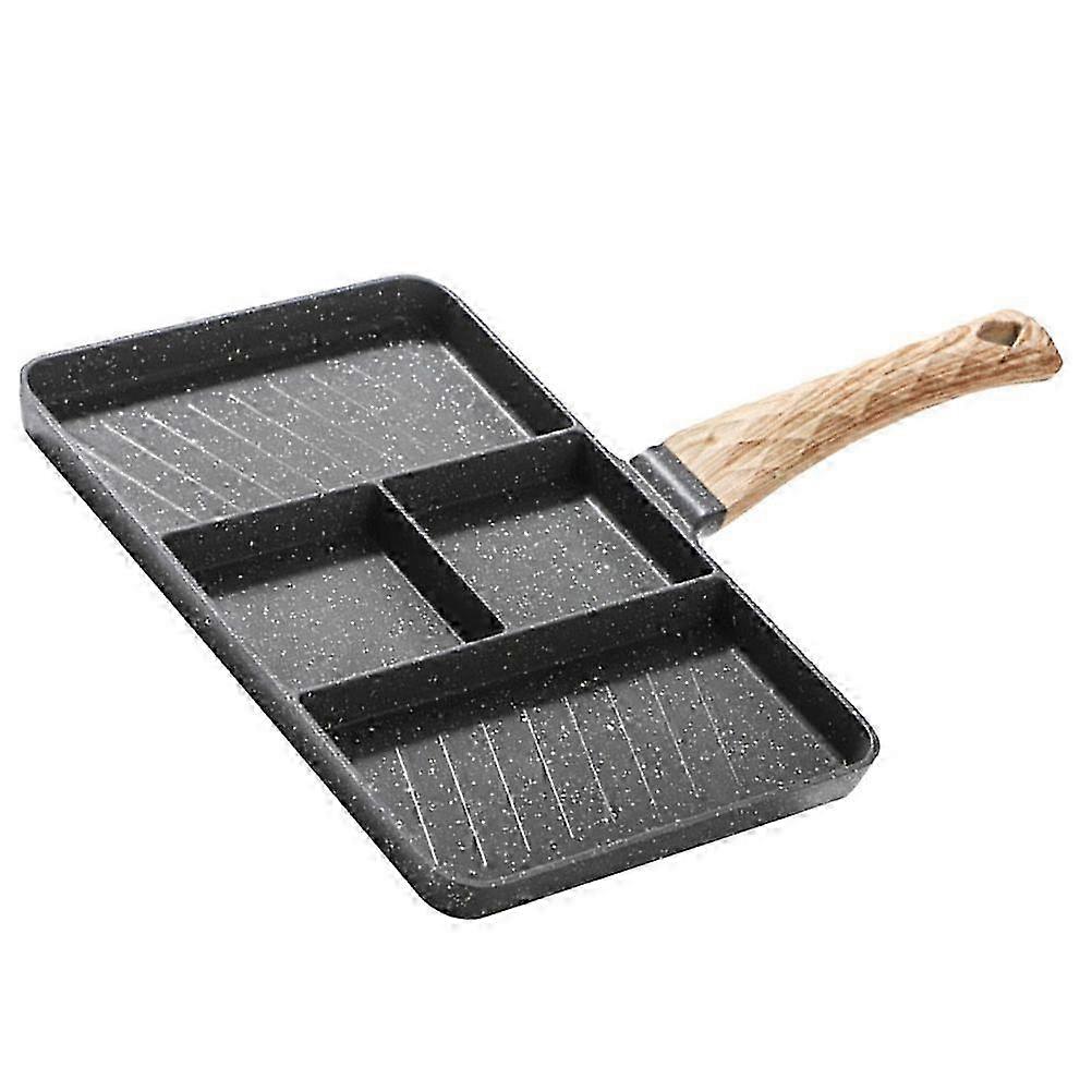 Ergonomic Chicken Pan Breakfast Frying Pan Multi-function Steak Pan Frying Accessory