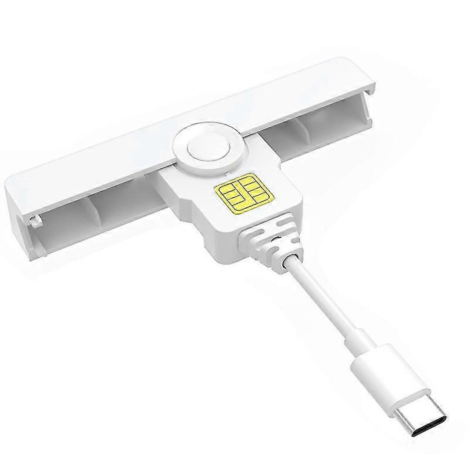 Smart Card Reader USB ATM Smart Card Reader Universal SIM Card Reader USB- ISO Connector for Linux T