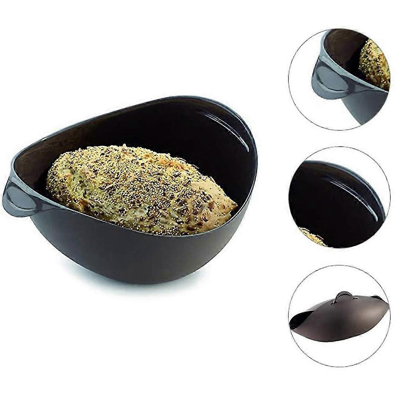 Silicone Bread Baking Pan Kitchen with Side Openings Silicone Bread Tray