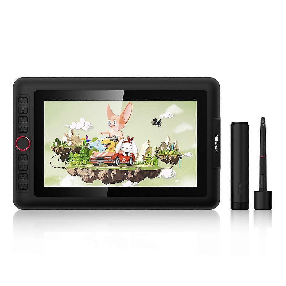 Mesa digitalizadora XPPen Artist 12 Pro com tela de 11,6 polegadas e design prático com 3 cabos.