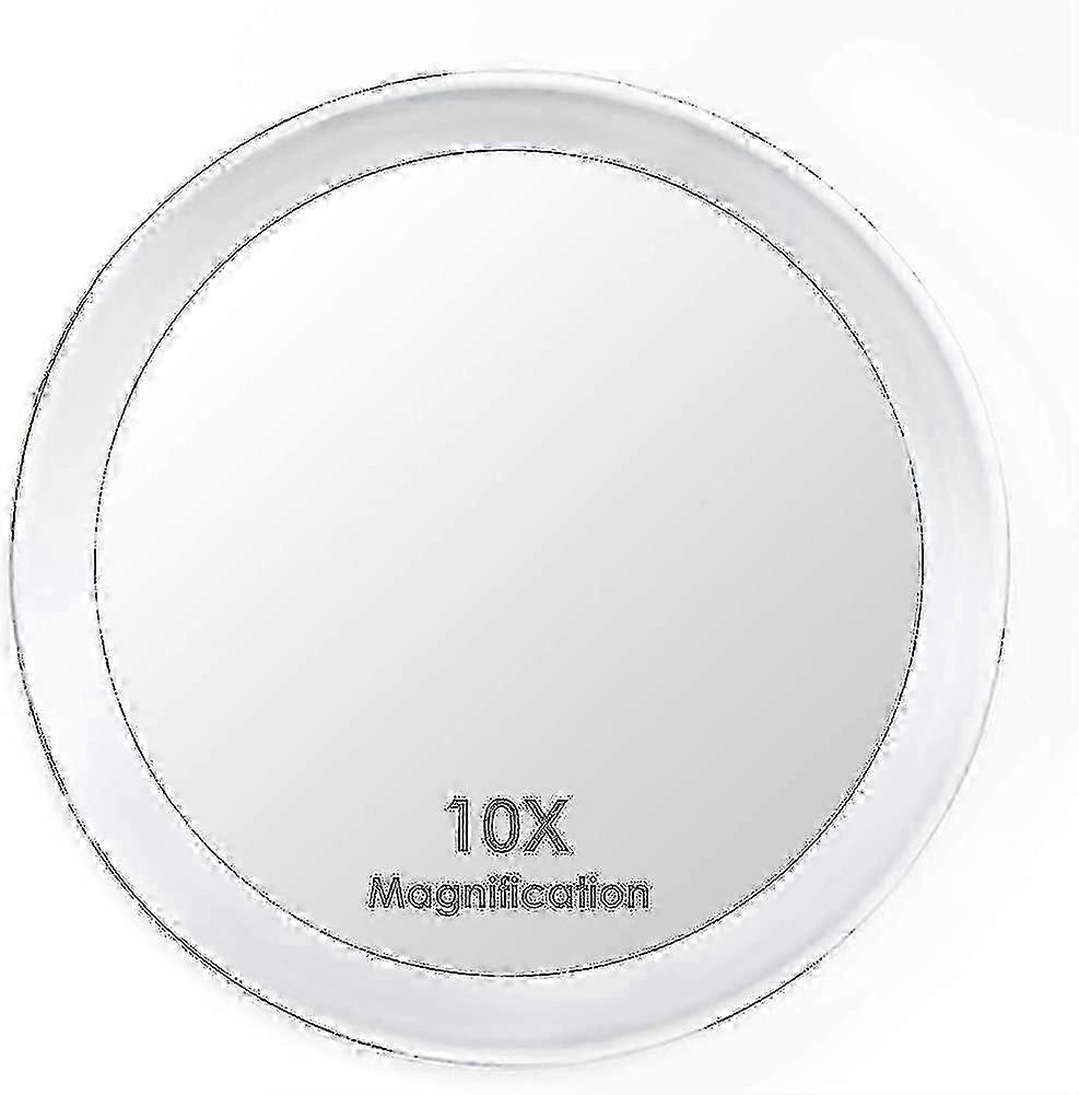 10x Magnifying Mirror with Suction Cups compatible with Makeup
