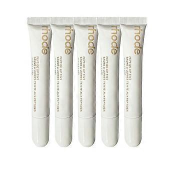 1-5x Balsam do ust Błyszczyk do ust Nawilżająca szminka w płynie Toast Espresso Malina galaretka Przezroczysta błyszczyk do ust Bułeczka cynamonowa