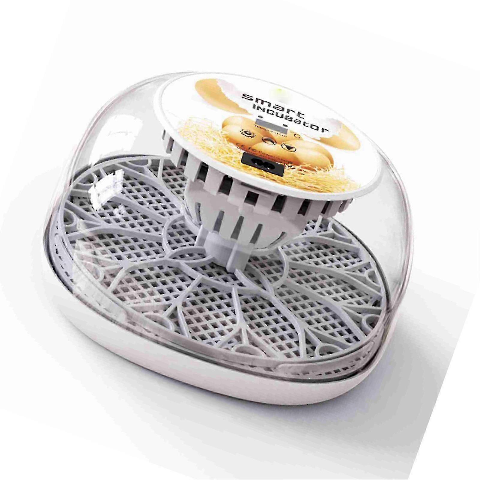 Chicken egg incubator for hatching with auto turn feature