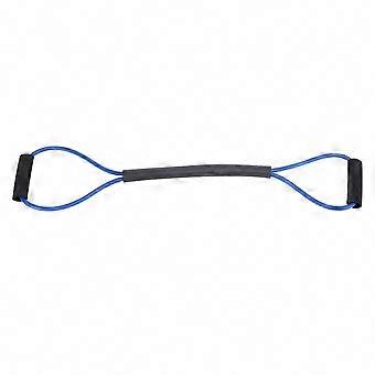 Boxing & Stretching Resistance Band with Handle, 25lb Blue