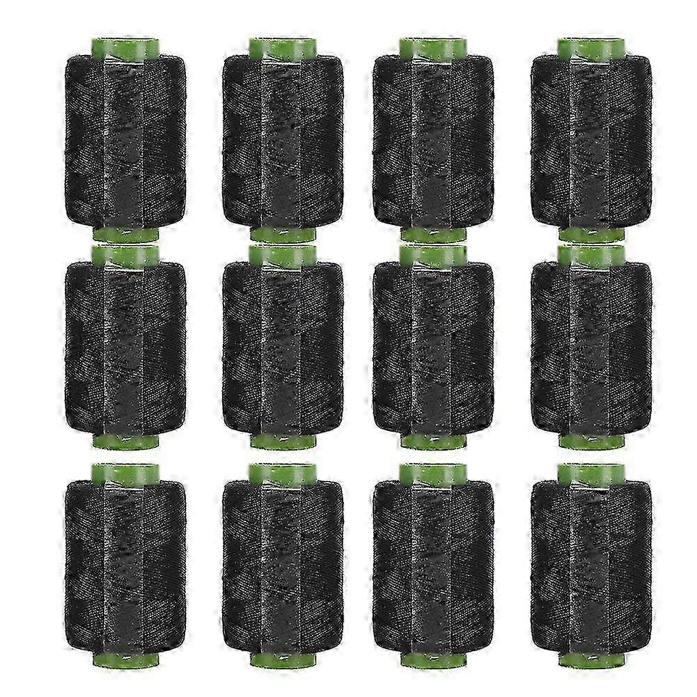 Black Thread Embroidery Polyester Thread Spool compatible with Quilting Stitching Machine Hand Sewing