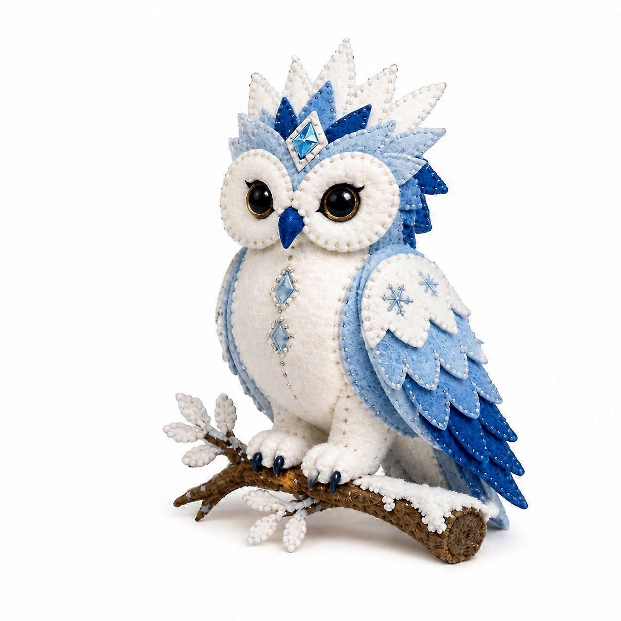 DIY Felt Animal Craft Kit Sewing Patchwork Set with Assorted Styles