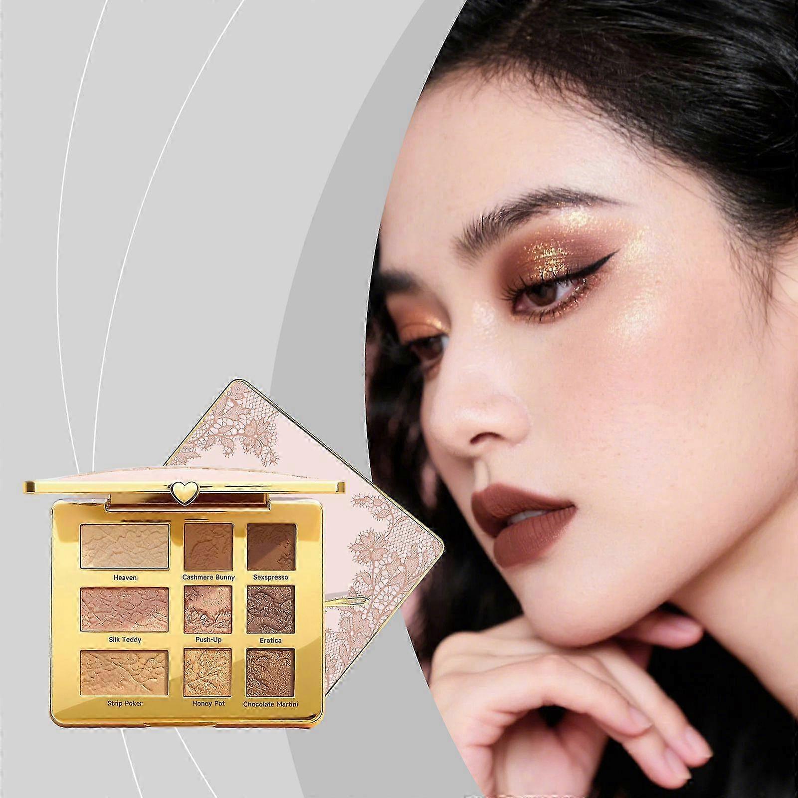 Portable 9-Colour Mineral Palette