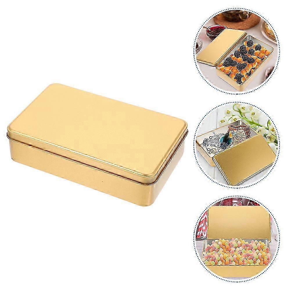 Robust Golden Tin Storage Box Set