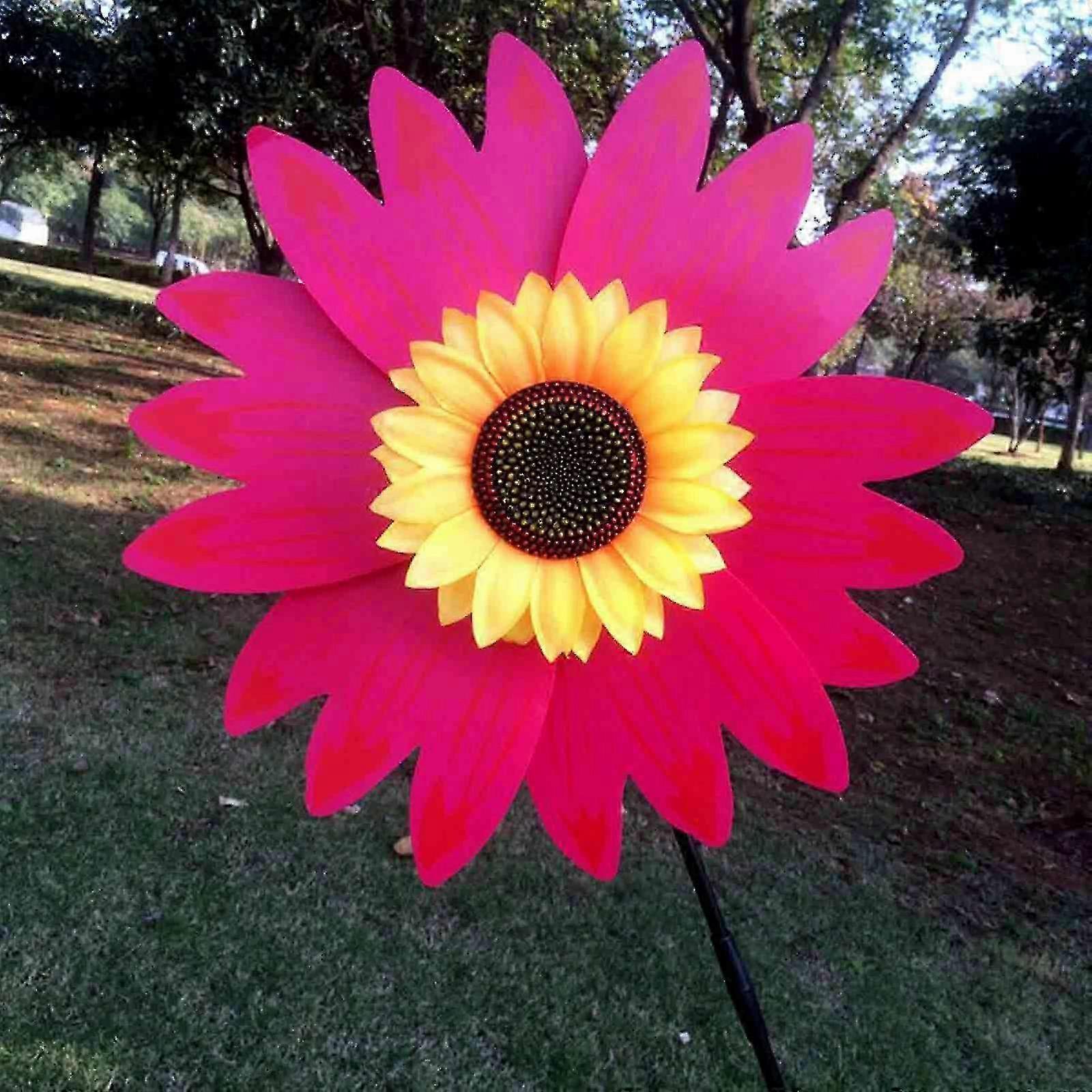 36CM Bright Sunflower Windmill