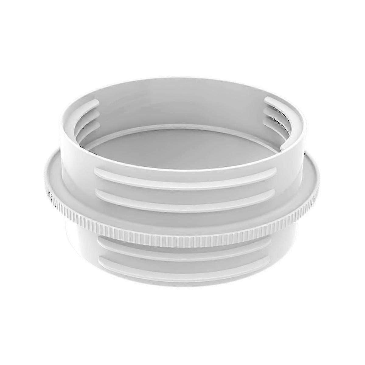 White ABS Portable AC Hose Coupler
