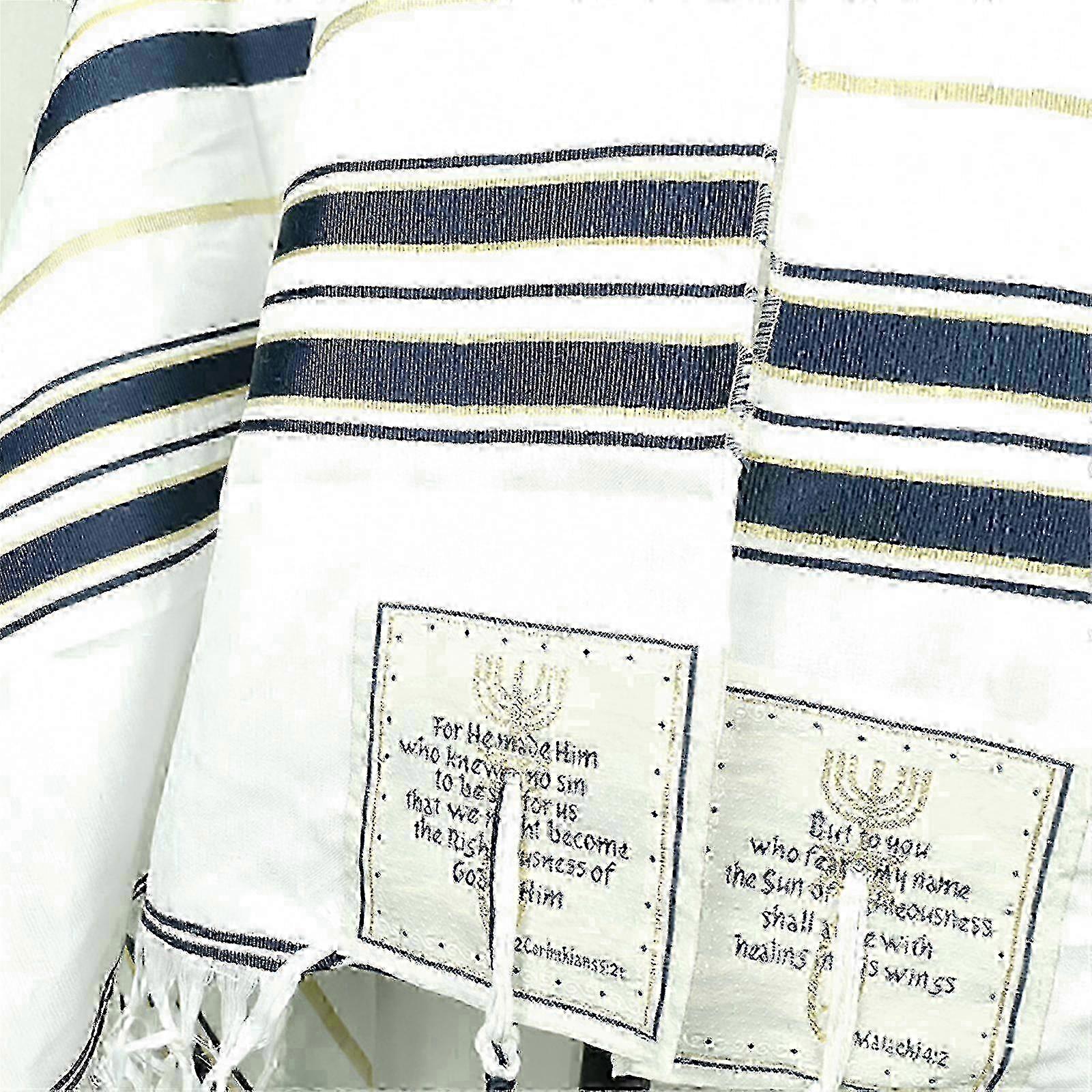 Messianic Prayer Shawl Polyester Lightweight