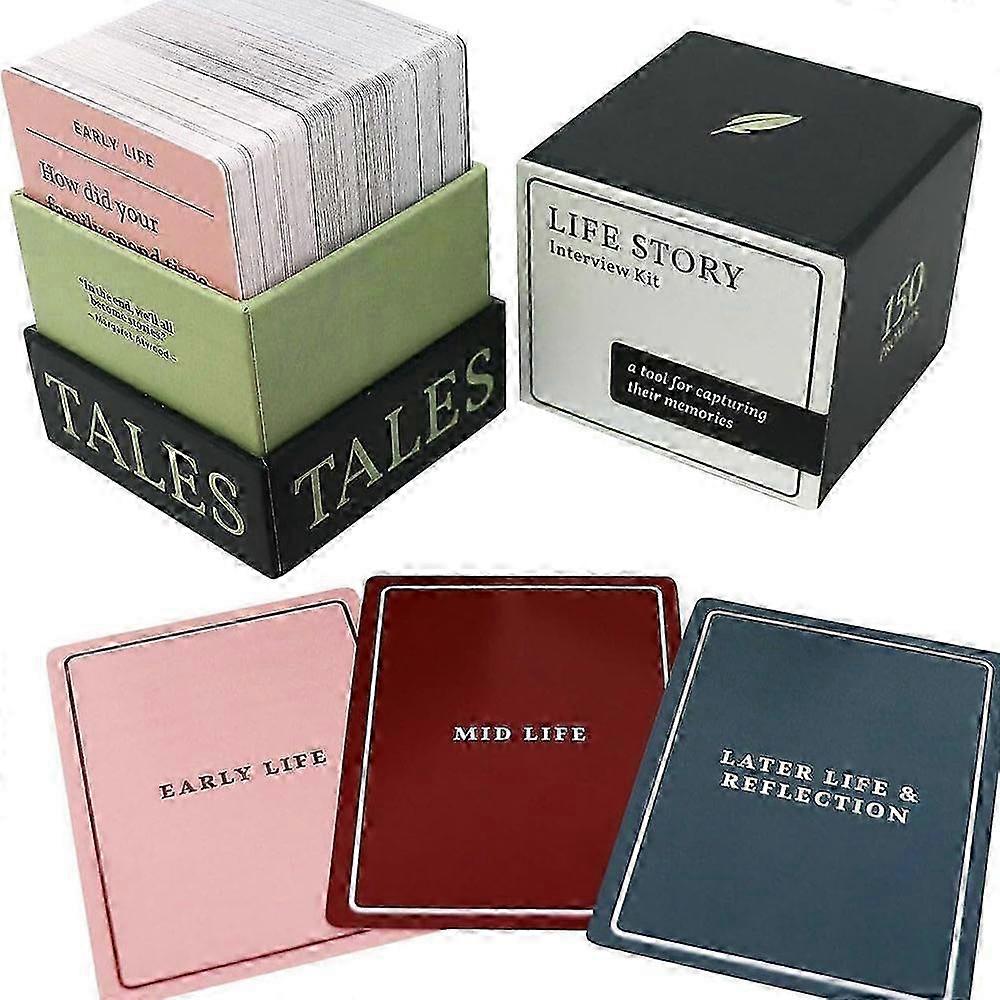 150Pcs Intergenerational Story Cards