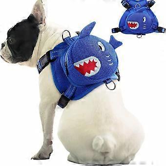 Anti-Pull Dog Backpack Chest Strap - Adjustable Rope Strap, Secure D-Ring Fastener - Suitable for Small And Medium Dogs (French Bulldog, Poodle, Shiba
