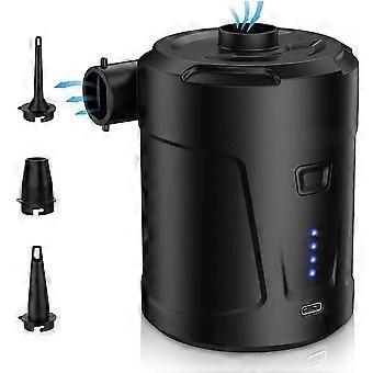 Quick-Fill Portable Rechargeable Air Pump