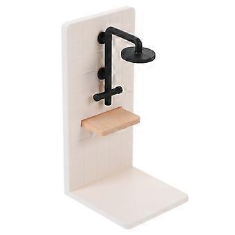 Miniature Furniture Dollhouse Bathroom for Decor