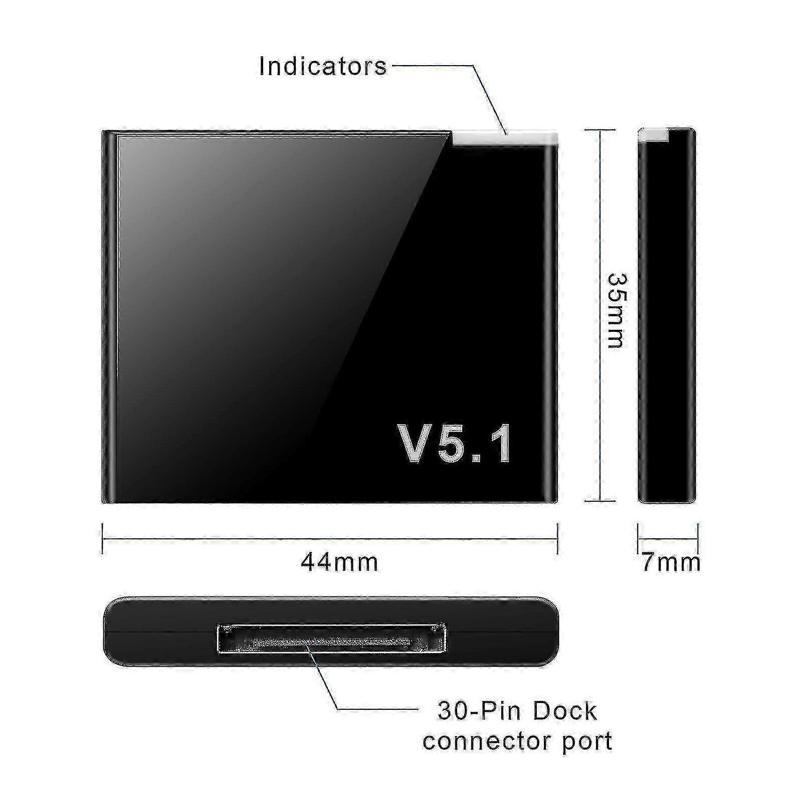 30-Pin Bluetooth Audio Receiver 5.1