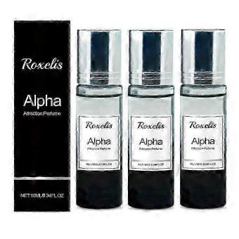 3PCS Men's Pheromone Perfume Roll-On, Long-Lasting Light Fragrance for Confidence & Romance