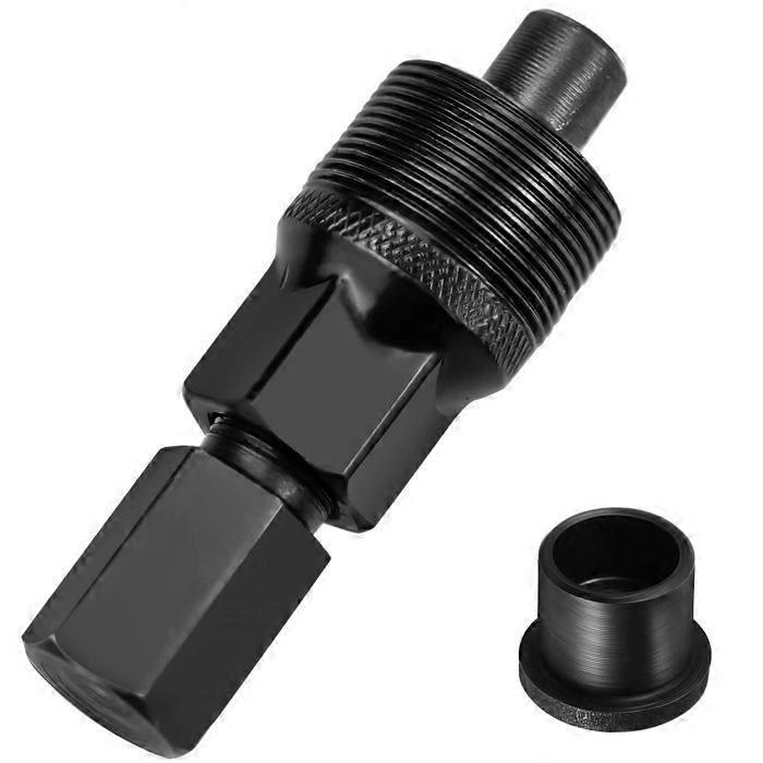 Compact bicycle crank extractor - Removable head - ISIS & tapered compatible - Robust