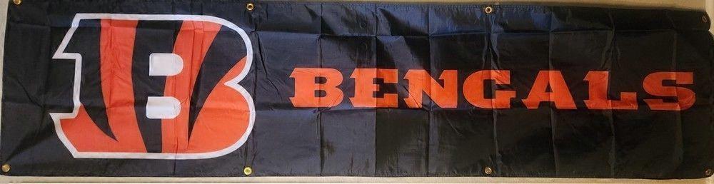 Cincinnati Bengals NFL  Banner Flag   S36