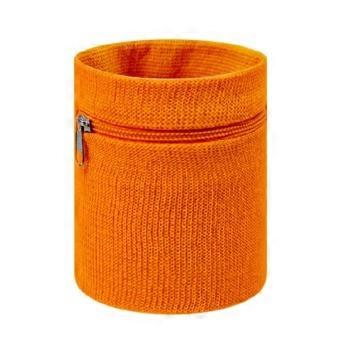 Absorberende zweetband met zak, uniseks sportpolsbandjes, katoenen zweetbanden voor de sportschool, basketbal, tennis, hardlopen en training.
