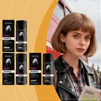 Light brownHair Fibre, Hair Building Fibers, Long-Lasting Powder Densifying Hair for Men Women, Natural Hair Fiber for Hair Loss, Creates Instant Volu