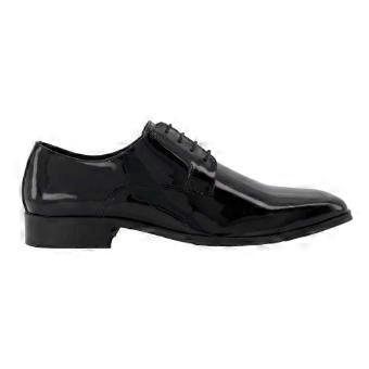 Dune London Mens Formal Low Block Heel Gibson Shoes