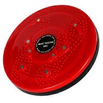 Fitness & Exercise Torsion Board for Waist and Hips Training (Red)