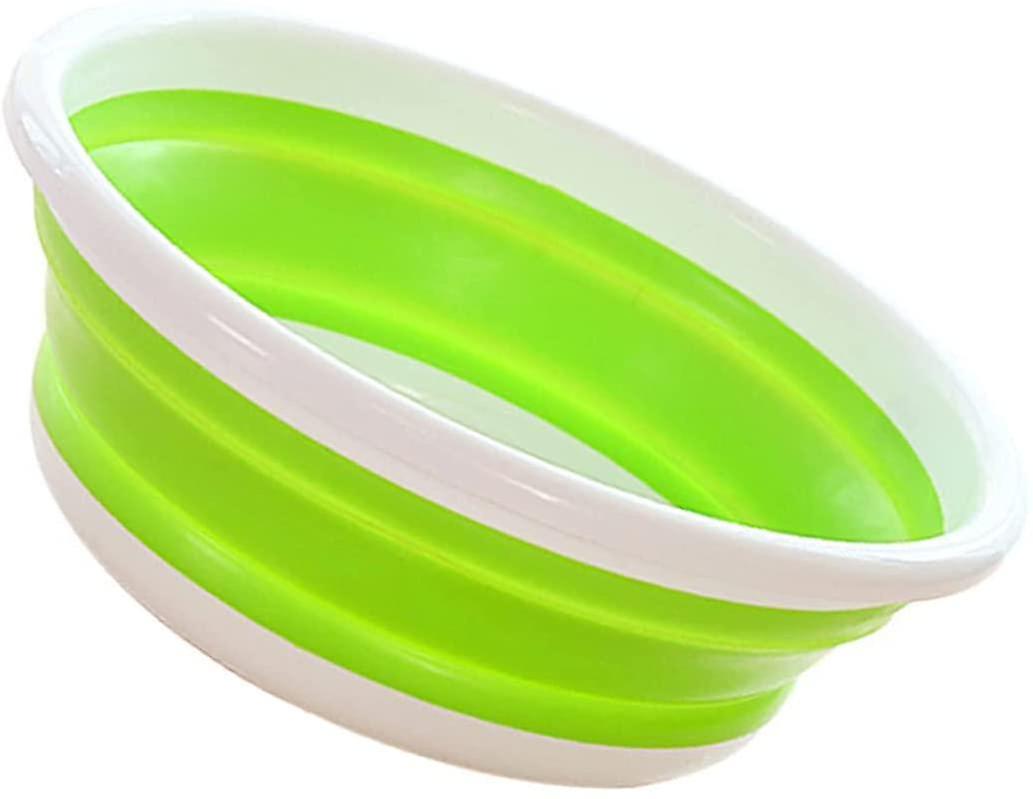 3.6l Foldable Round Wash Basin, Outdoor Travel Basin