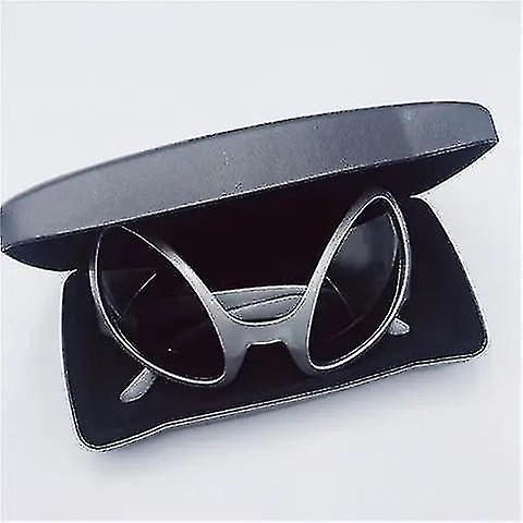 Yumi Personality Funny Concave Shape Glasses Alien Exaggerated Sunglasses Party Dance Bar Disco Sunglasses Cool