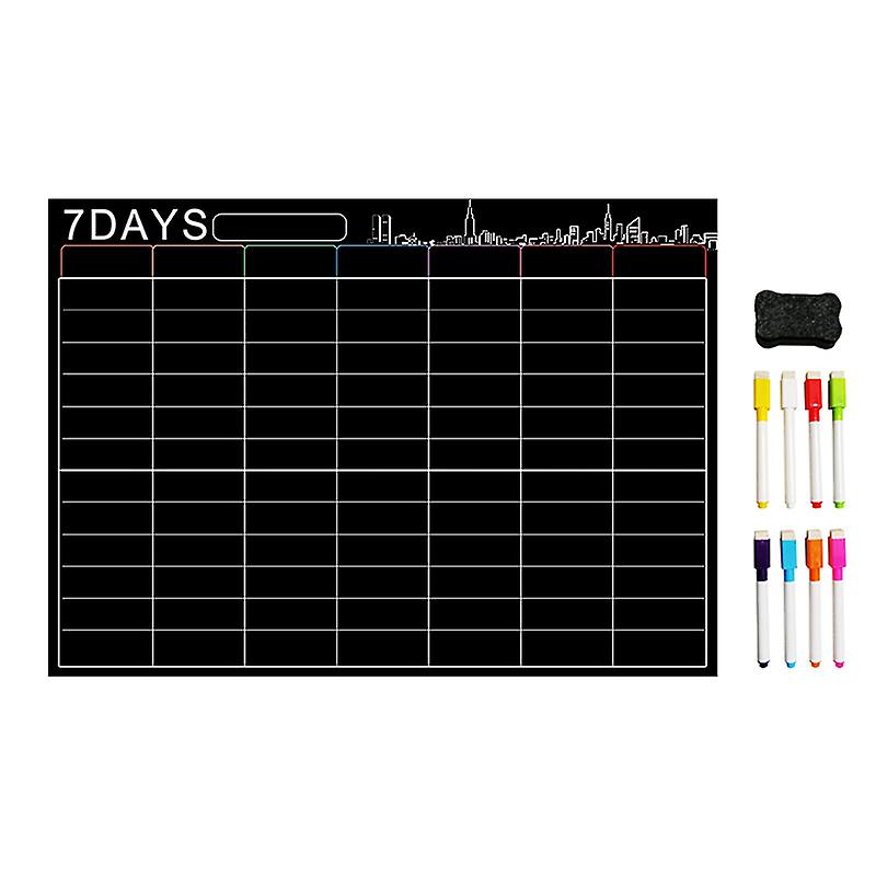 Magnetic Dry Erase Calendar Set 16X12 Inch Whiteboard Weekly Planner Organizer A3 White Board for R