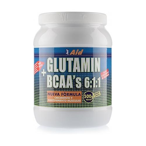 Glutamine + Lemon Bcaa 500 g of powder