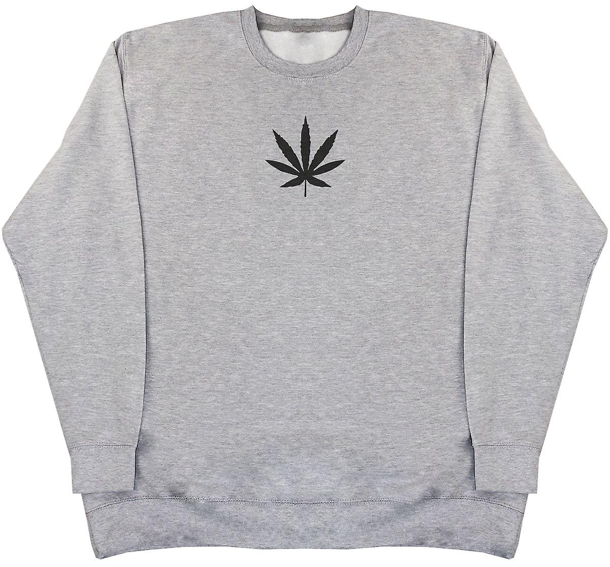 Black Leaf - Huge Oversized Comfy Sweater