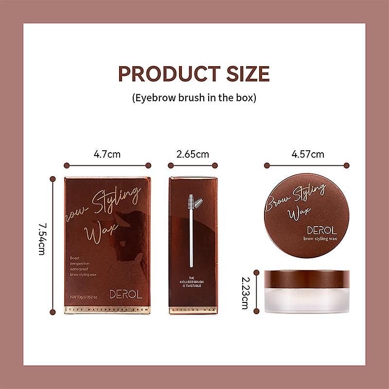 Eyebrow Styling Cream Waterproof Quick-drying Eyebrows Eyebrow Styling Wax