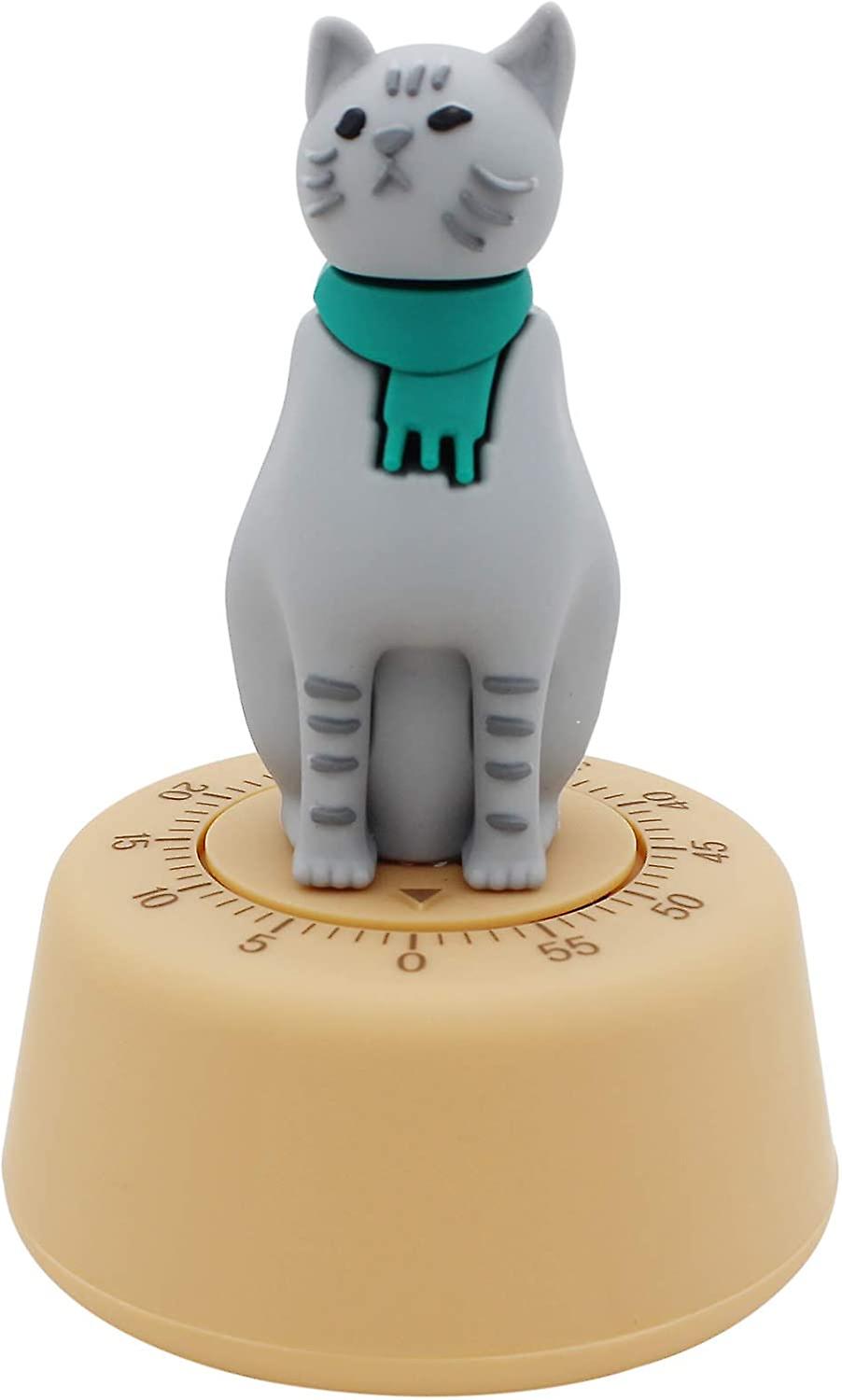 Timer Mechanical Cat Shaped Cat Shaped Kitchen Timer