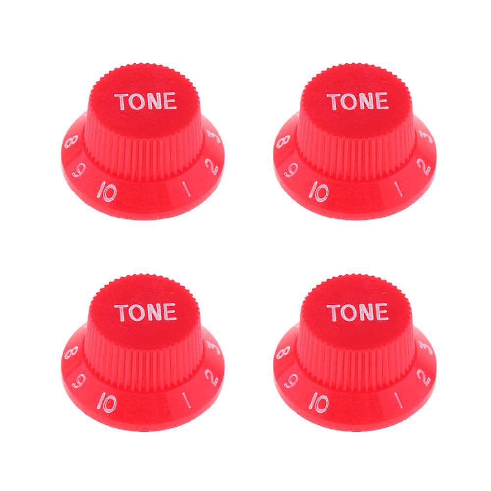 4pcs St Electric Guitar Volume Tone Control Knobs Replacement