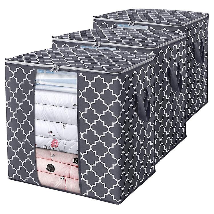 Visible Window Folding Storage Bag Wardrobe Quilt Bag Storage Box Dustproof Dustproof Storage Box