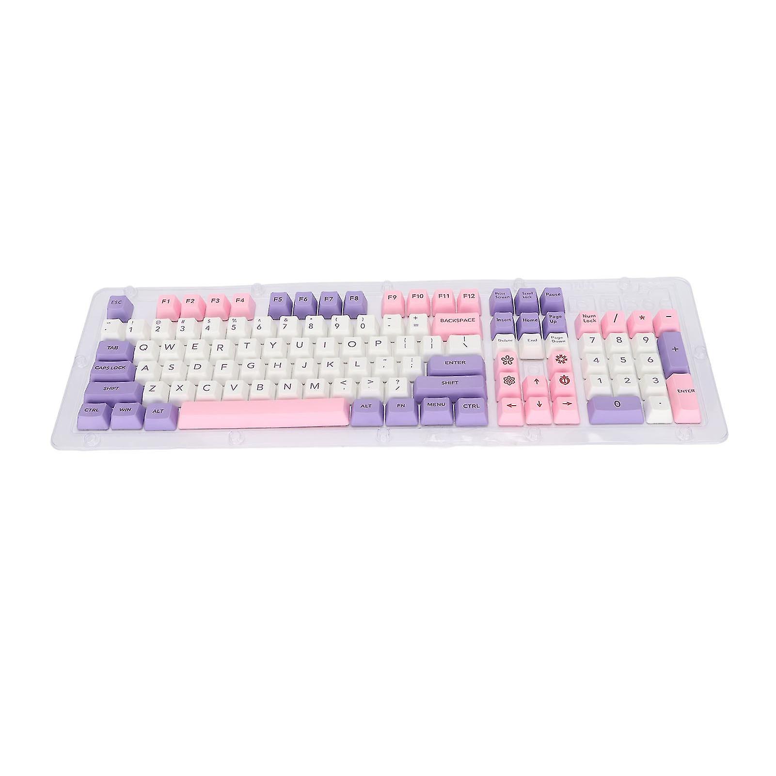 Keyboard Keycaps 108 Keys Pbt Material Oem Height Ghosts Theme Computer Accessories