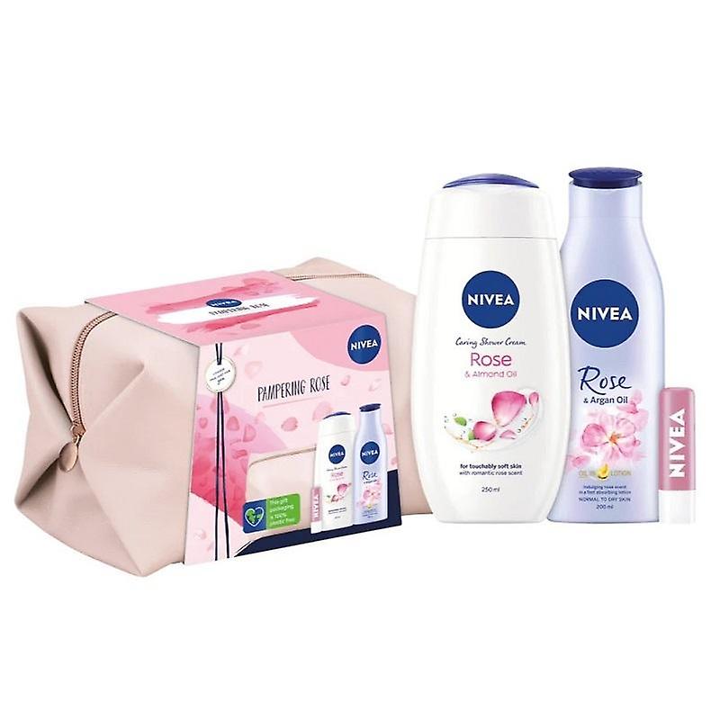 Nivea Verwöhnrosen-Set 4-teilig