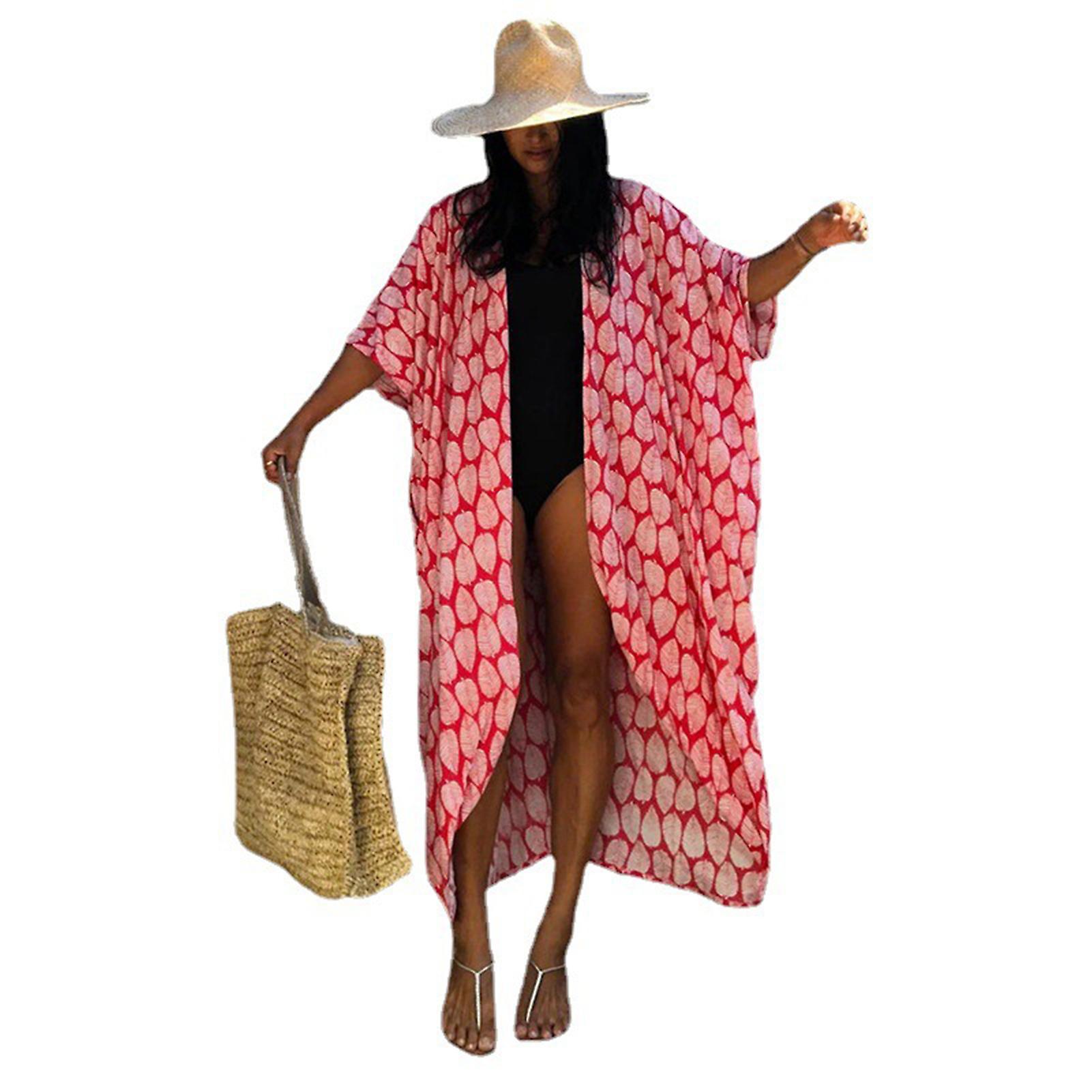 Beach Cover Ups For Swimwear Loose Beach Sundress Bikini