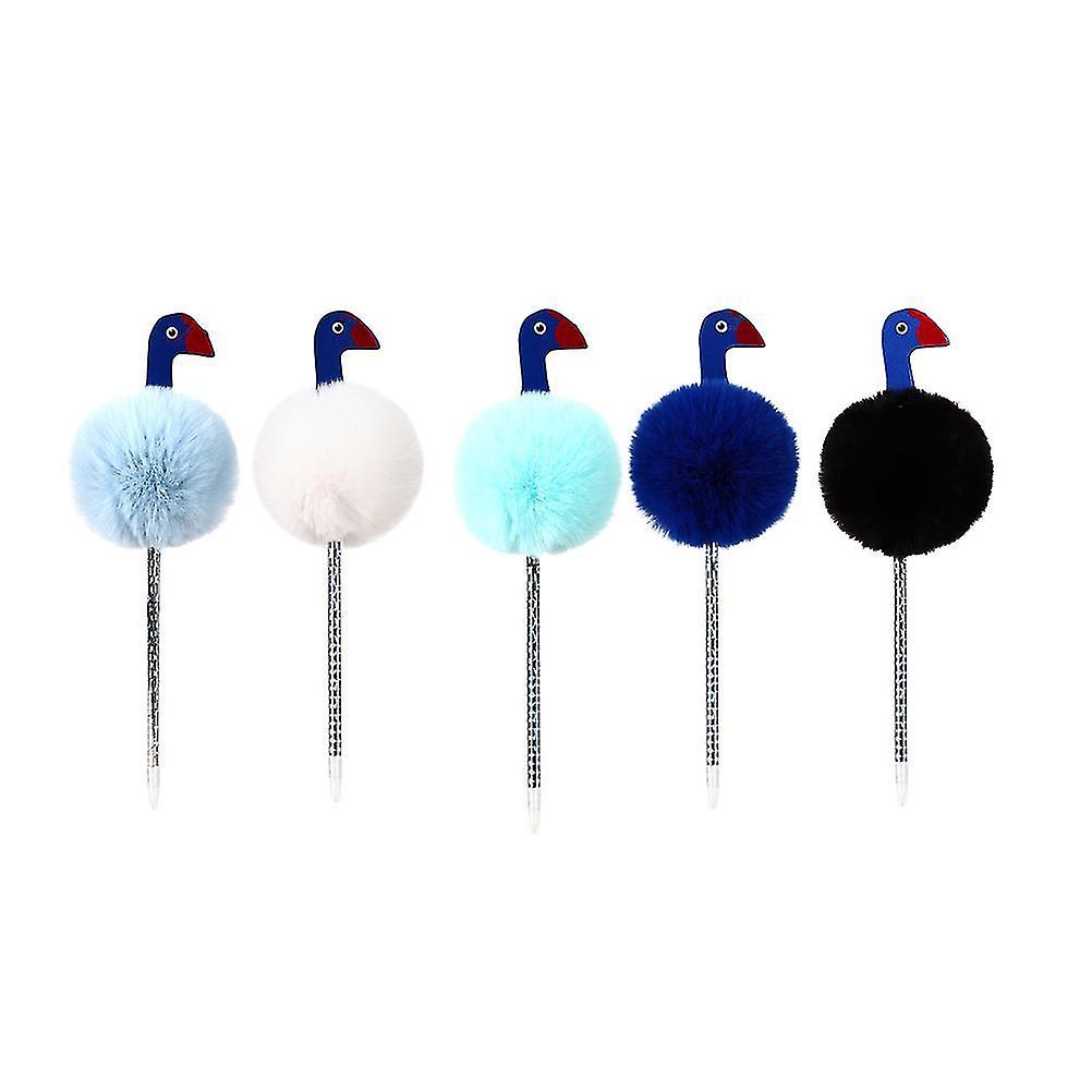 5pcs Office Signature Pen Kids Ink Pen Writing Ink Pen Office Ink Pen
