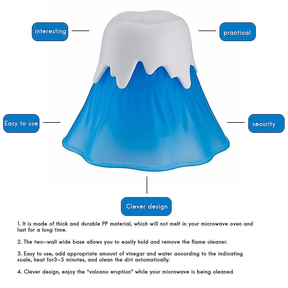 Kitchen Erupting Volcano Microwave Cleaner Kitchen Gadget Tools