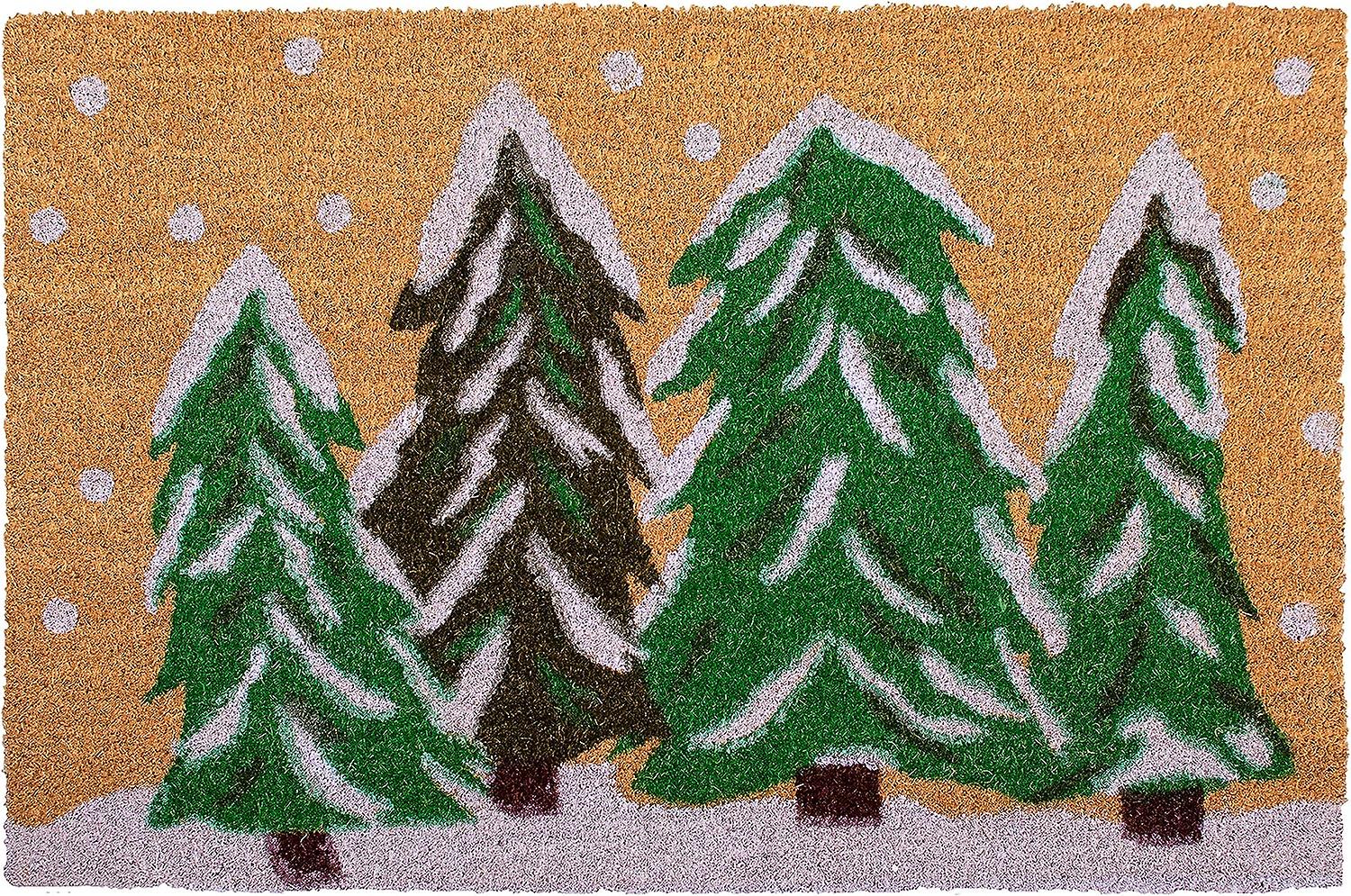Winter Wonderland Doormat,60*90cm , Multicolor