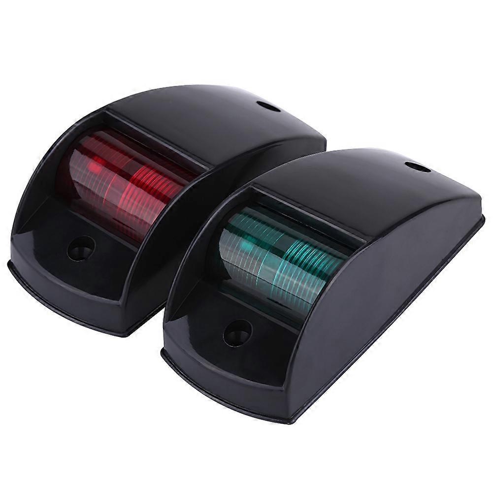 Boat Navigation Light,Pair of 12V Red Navigation Light Marine Navigation Light Enhanced Durability
