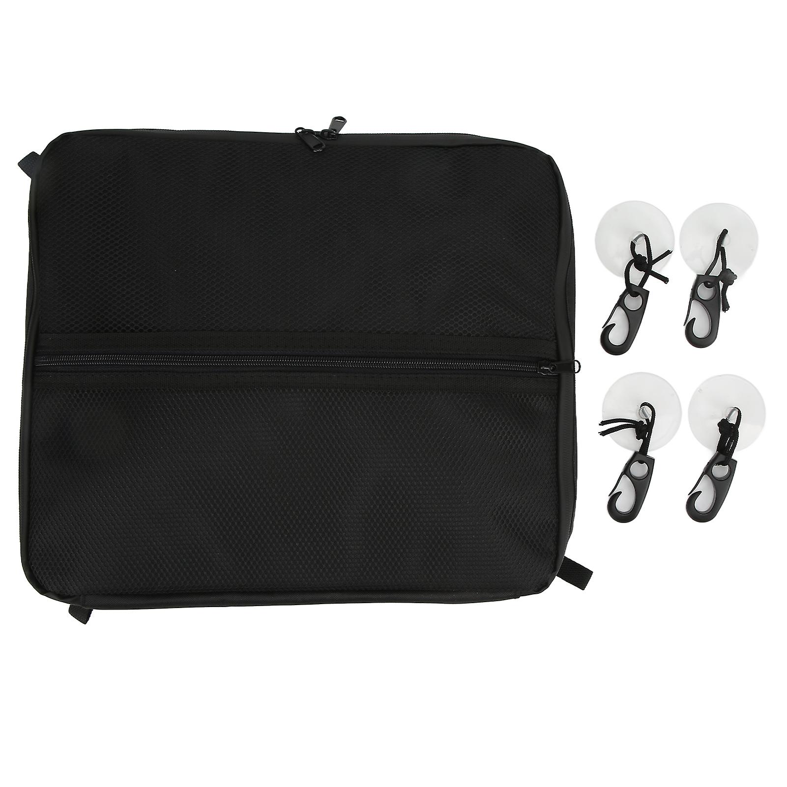 Deck Cooler Bag Large Capacity Strong Adsorption Speedboat Cooler Bag with 4 Suction Cups for Surfing OutdoorBlack