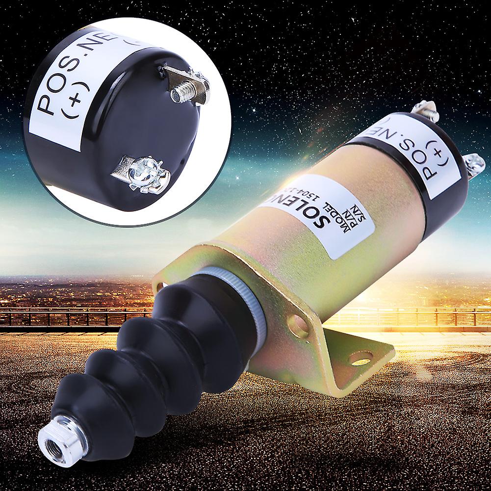 12V Shut Off Solenoid Valve 1504-12C2U1B1S1 Steel Shell Kit