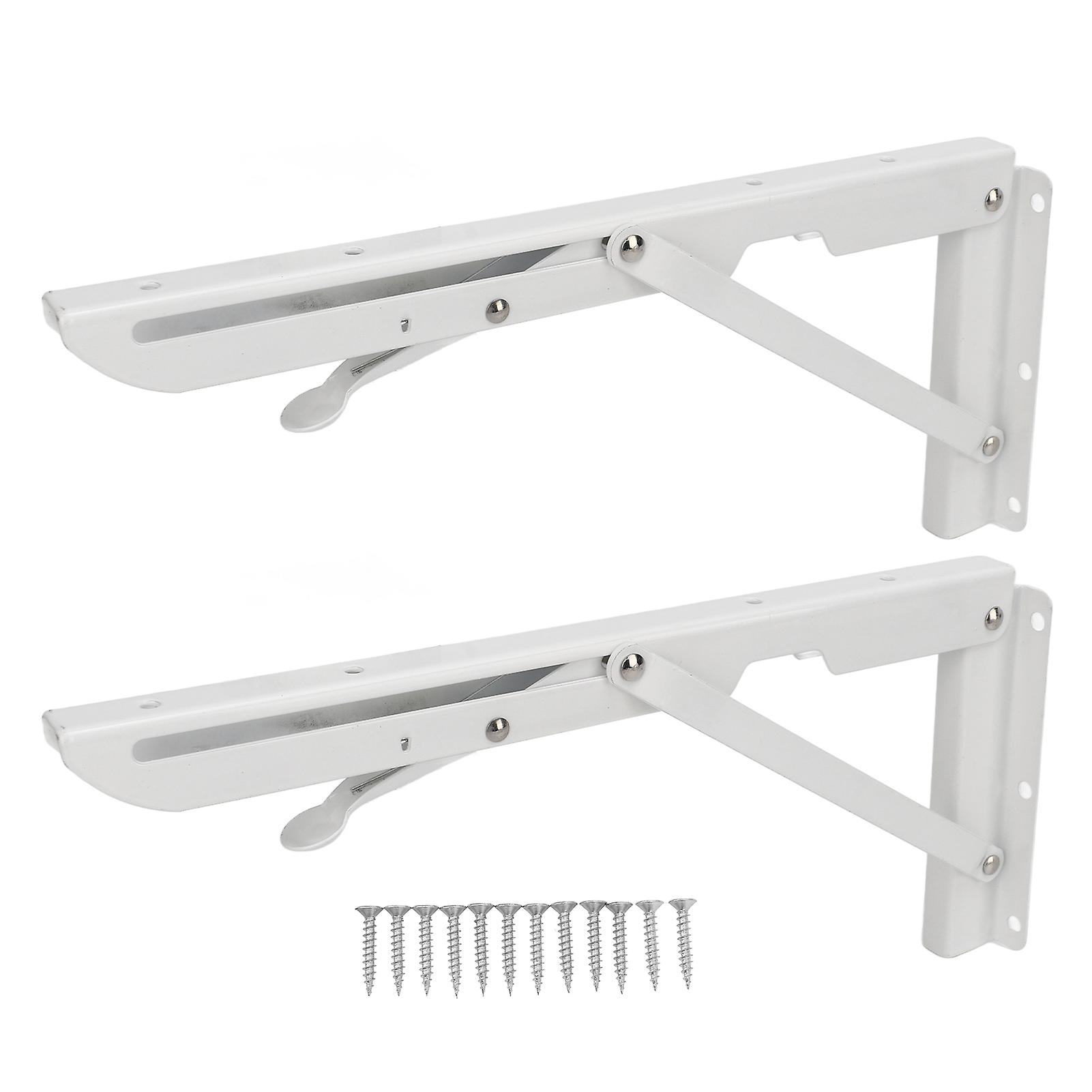 Table Shelf Bracket,Folding Shelf Brackets 70kg Folding Table Hinge Folding Shelf Brackets Enhanced Durability